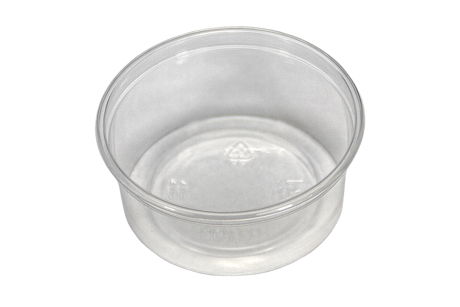 Kelímek na dressing 100 ml + víčko - transparentní